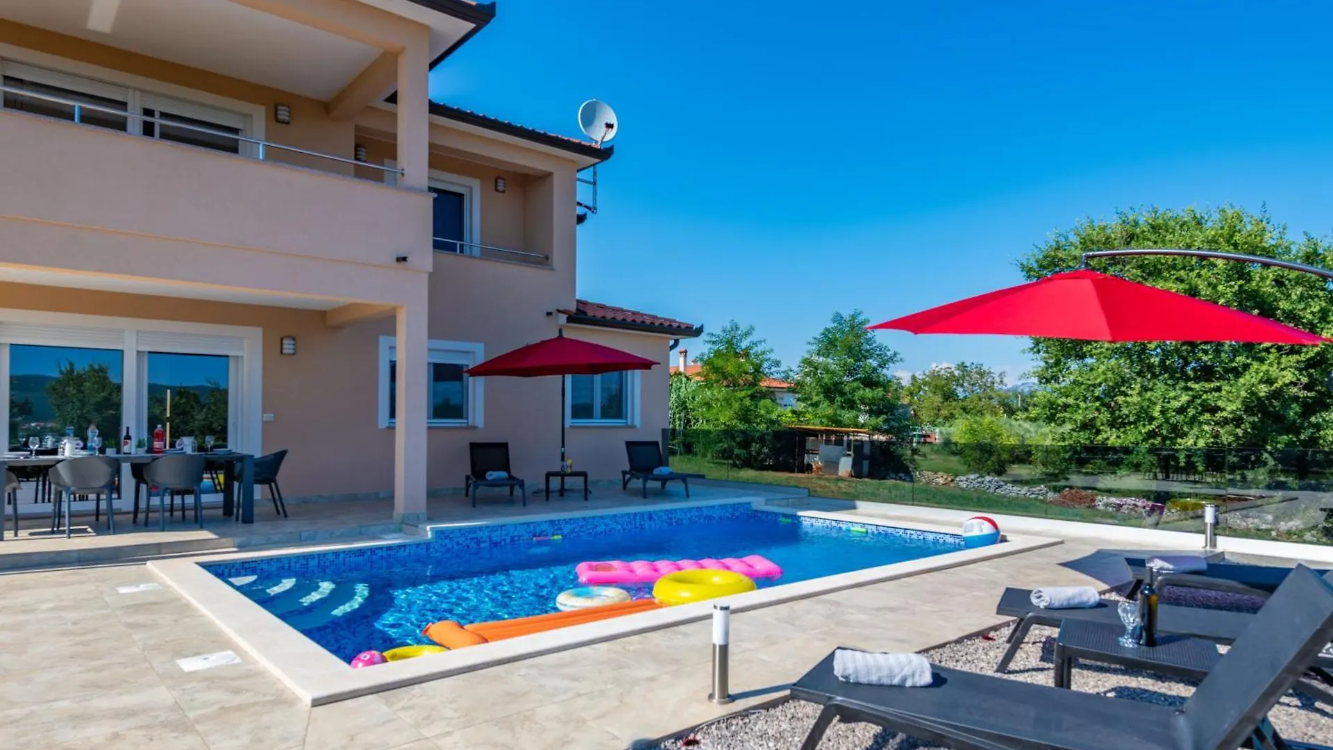 Villa Mia in Labin, a two apartment villa with pool close to the sea Krapan 0*,  克罗地亚